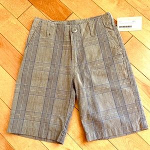 NWT Wes and Willy boys Fixed Plaid short size 6